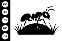 Ant Silhouette SVG Product Image 1
