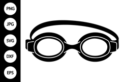 Swimming Goggles SVG Product Image 1