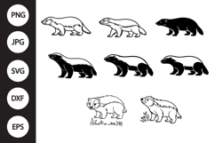 Honey Badger SVG Product Image 1