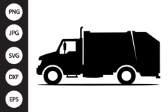 Garbage Truck SVG Product Image 1
