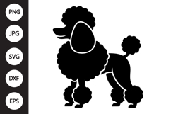 Poodle Dog Silhouette SVG Product Image 1