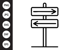 Street Sign SVG Product Image 1