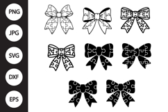 Puzzle Bow SVG Product Image 1