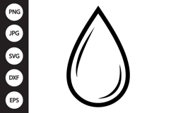 Water Drop SVG Product Image 1