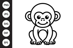 Monkey SVG Product Image 1