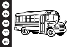 School Bus SVG Product Image 1