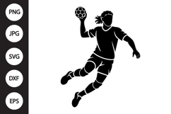 Handball Player SVG Product Image 1