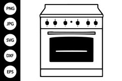 Stove and Oven SVG Product Image 1