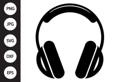 Headphone SVG Product Image 1