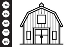 Farm Barn SVG Product Image 1
