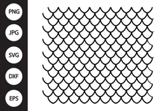 Dragon Scales Seamless Pattern SVG Product Image 1