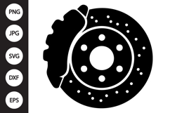 Brake Disc Caliper SVG Product Image 1
