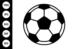 Soccer Ball SVG Product Image 1