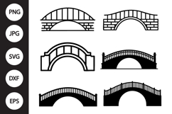 Bridge SVG, Bridge Clipart Product Image 1