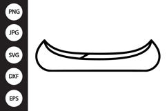 Canoe SVG, Kayak SVG Product Image 1