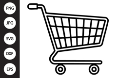 Shopping Cart SVG Product Image 1