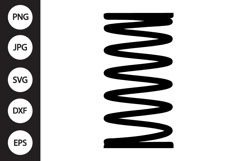 Coil Spring SVG Product Image 1