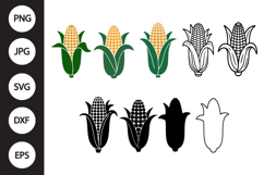 Corn SVG, Corn Clipart Product Image 1