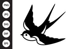 Swallow SVG Product Image 1