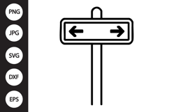 Street Sign SVG Product Image 1