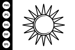 Sun SVG Product Image 1