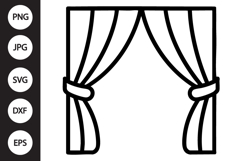 Stage Curtain SVG Product Image 1