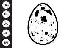 Quail Egg SVG Product Image 1