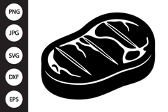 Steak Slice SVG Product Image 1
