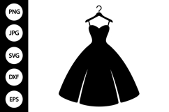 Bridesmaid Dresses SVG Product Image 1