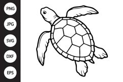 Sea Turtle SVG Product Image 1