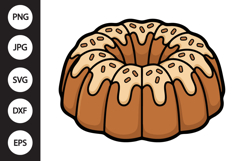 Bundt Cake SVG Product Image 1