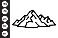 Mountain SVG Product Image 1