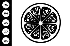 Lemon Slice SVG Product Image 1