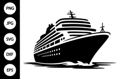 Cruise Ship SVG Product Image 1