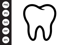 Tooth SVG Product Image 1