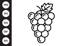 Grapes SVG Product Image 1