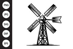 Windmill SVG Product Image 1