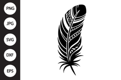 Tribal Feather SVG Product Image 1
