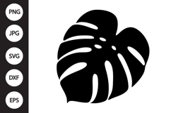 Monstera Leaf SVG Product Image 1