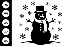 Snowman SVG Product Image 1