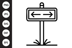 Street Sign SVG Product Image 1
