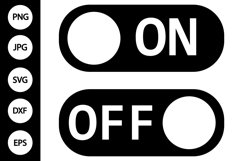 On off Button SVG Product Image 1