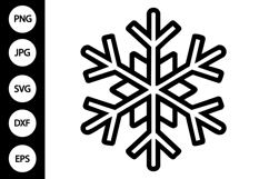 Snowflake SVG Product Image 1