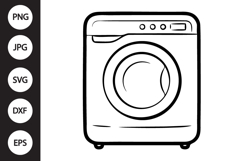 Washing Machine SVG Product Image 1