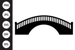 Bridge Silhouette SVG Product Image 1