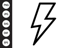 Lightning SVG Product Image 1