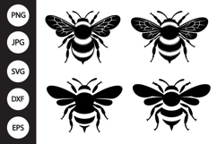 Bumble Bee SVG, Bumble Bee Clipart Product Image 1
