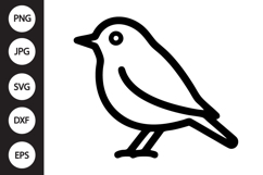 Robin Bird SVG Product Image 1