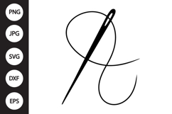 Sewing Needle SVG Product Image 1