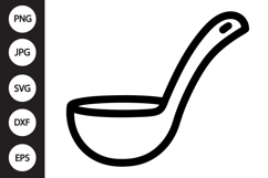 Ladle SVG Product Image 1